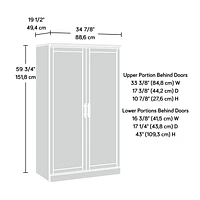 Sauder Aspen Post Storage Cabinet, Prime Oak, 433964
