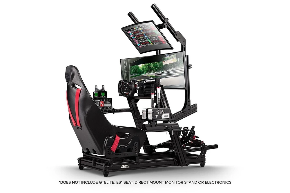 NEXT LEVEL RACING® ELITE DIRECT MOUNT OVERHEAD MONITOR ADD-ON- BLACK EDITION