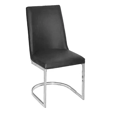 Chaise de salle à manger Canadian Ohio Grey Silver
