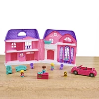 Jeu de maison de poupée, lumiéres et sons Jeu de maison de poupée