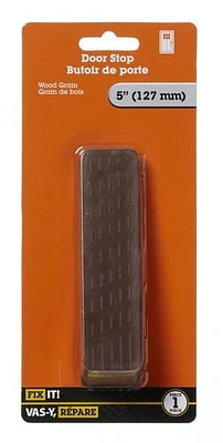 Butoir de porte grain de bois 3 po 1 pièce Idéal pour garder la porte ouverte.