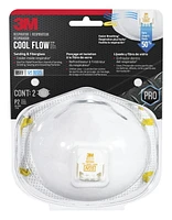 Appareil de protection respiratoire 8511H2-DC-PSCA 3M(MC) de Série Pro, ponçage et fibre de verre, N95, avec soupape, 2/paquet Appareil 8511H2-DC-PSCA 3M(MC)