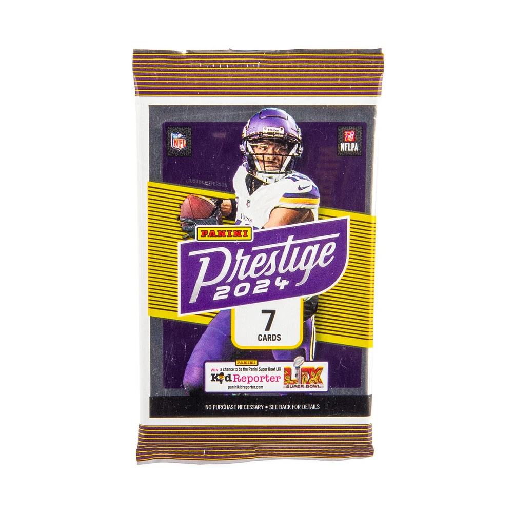 2024 Panini Prestige Football Trading Cards Mega Box