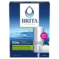 Système de filtration d’eau sur robinet Brita, fini chromé Système de filtration
