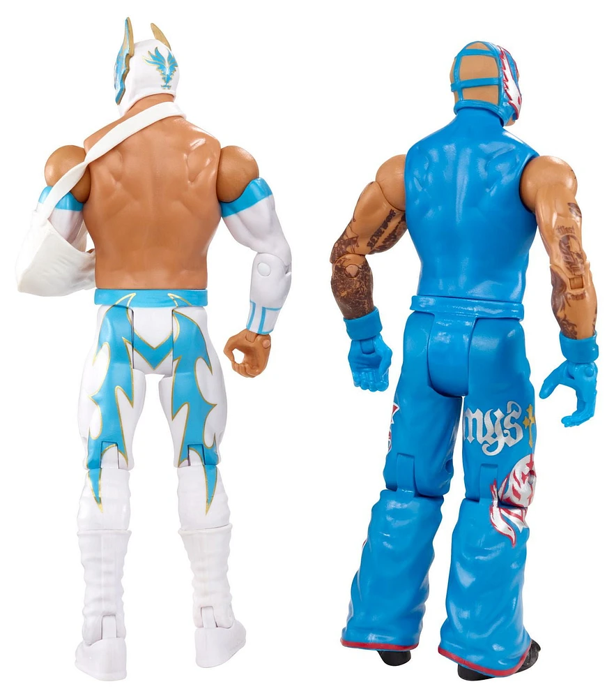 WWE Battle Pack Sin Cara vs. Rey Mysterio Action Figure, 2-Pack