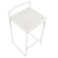 Tabouret de comptoir contemporain Fuji, de LumiSource