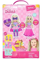 Love, Diana - Poupée Diana Robe de Princesse / Superhéro de 13"