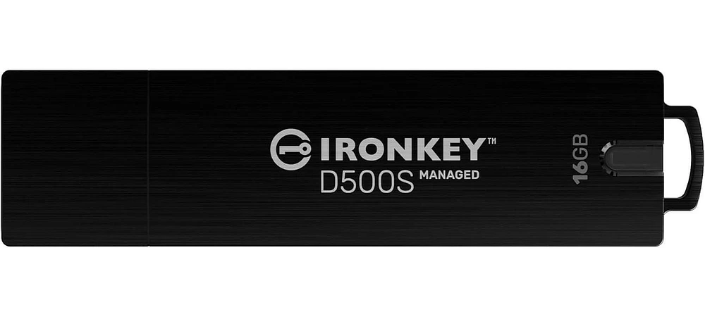 Kingston 16GB IronKey Managed D500SM FIPS 140-3 Lvl 3 (Pending) AES-256