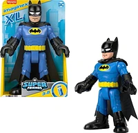 Imaginext DC Super Friends Batman XL Figure 10-Inch Poseable Preschool Toy, Black & Blue