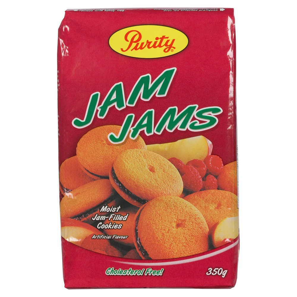 Purity Jam Jams Moist Jam Filled Cookies, 350 g