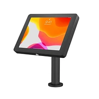 CTA Digital Paragon Enclosure with Curved Neck for iPad 5th to 7th Gen 10.2-in, iPad Air 1st to 3rd Gen, 11-in iPad Pro, iPad Pro 9.7, and iPad Pro 10.5 - Black
