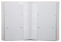 Pinnacle Frames 3-up Linen Chalk Photo Album
