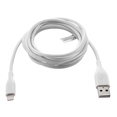 Câble de charge et de synchronisation ONN avec connecteur Lightning de 1,8 m