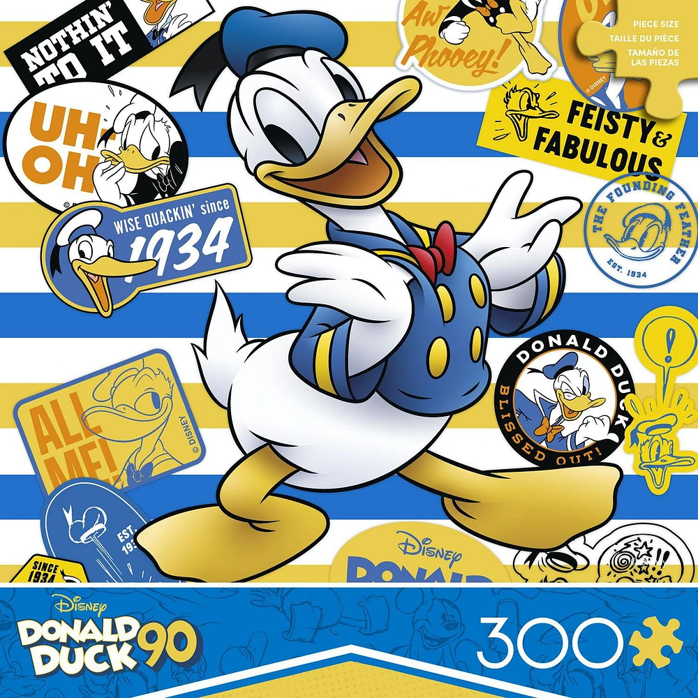 CEACO 300 Piece Puzzle - Disney, Donald Duck 90th Collage