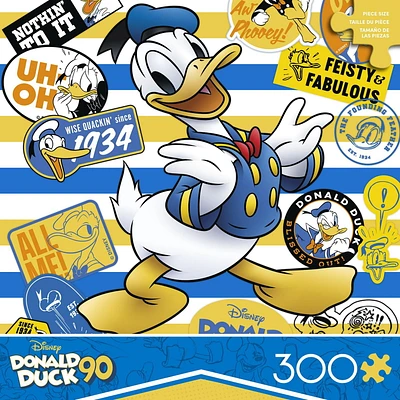CEACO Puzzle 300 pièces - Disney, Donald Duck 90ème Collage