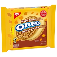 OREO, Maple Creme Sandwich Cookie, Made with Real Quebec Maple Syrup, 261 g