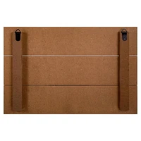 Truu Design Panneau mural en bois du marché des fermiers, 30,5 x 46cm (12 x 18po), Brun