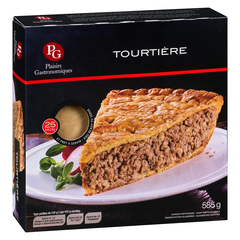 Plaisirs Gastronomiques Tourtière, 585 g