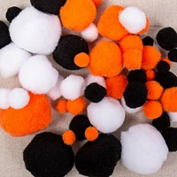 Go Create! Assorted Halloween Pom Balls