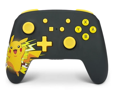 Manette sans fil PowerA pour Nintendo Switch – Pikachu Extatique