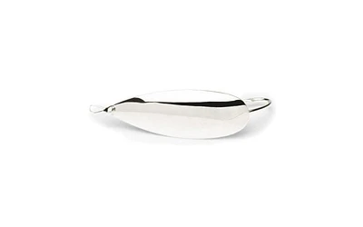 Johnson SM3/4-SLVR Silver Minnow Weeldess Spoon, 2-3/4", 3/4oz, Silver, 1 Pack, Silver Minnow Weeldess Spoon