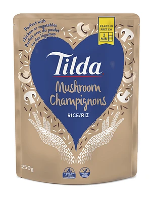 riz au champignons Tilda riz au champignons Tilda