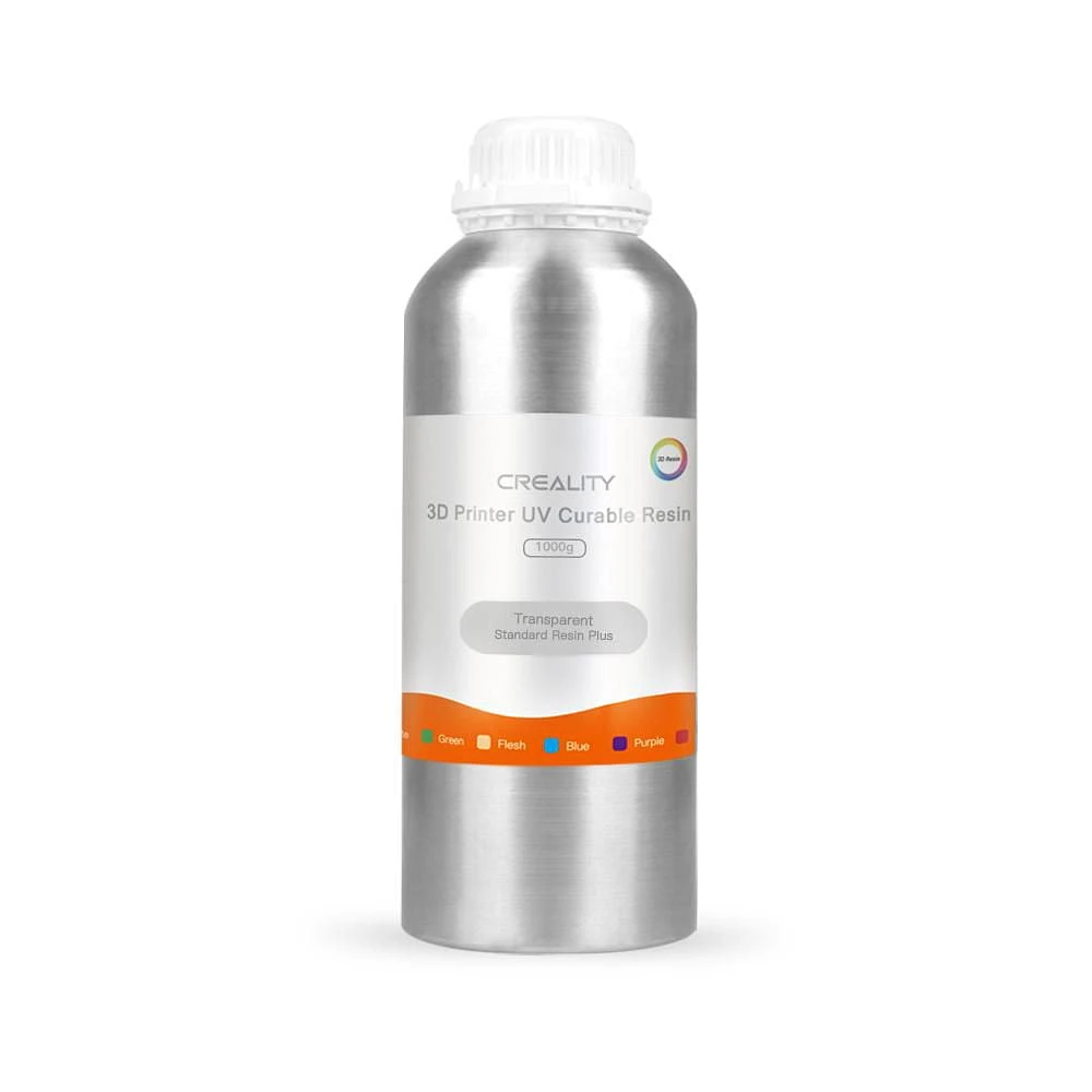 Résine pour imprimante 3D LCD standard Creality - Transparente