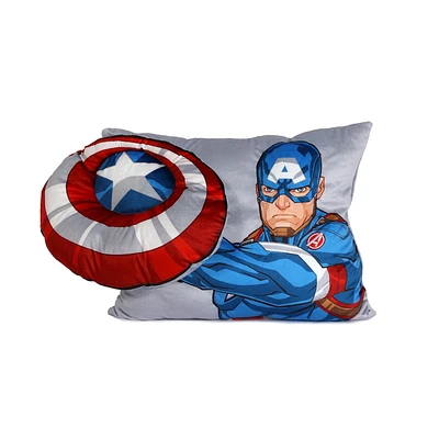 Oreiller decoratif Marvel Captain America 13po x 16po