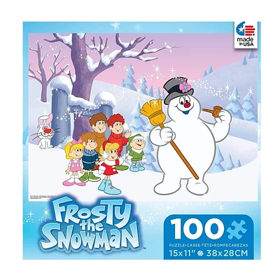 Ceaco Frosty The Snowman Puzzle 100 pièces amusant avec Frosty
