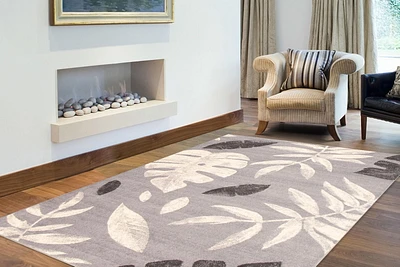 ECARPET Floral Area Rug for Living Room, Bedroom, Nursery, Kids Room, Presly Collection