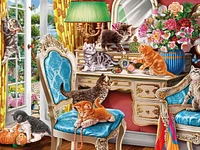 Ceaco Paws Gone Wild-Chatons dans la chambre Puzzle 500 pièces