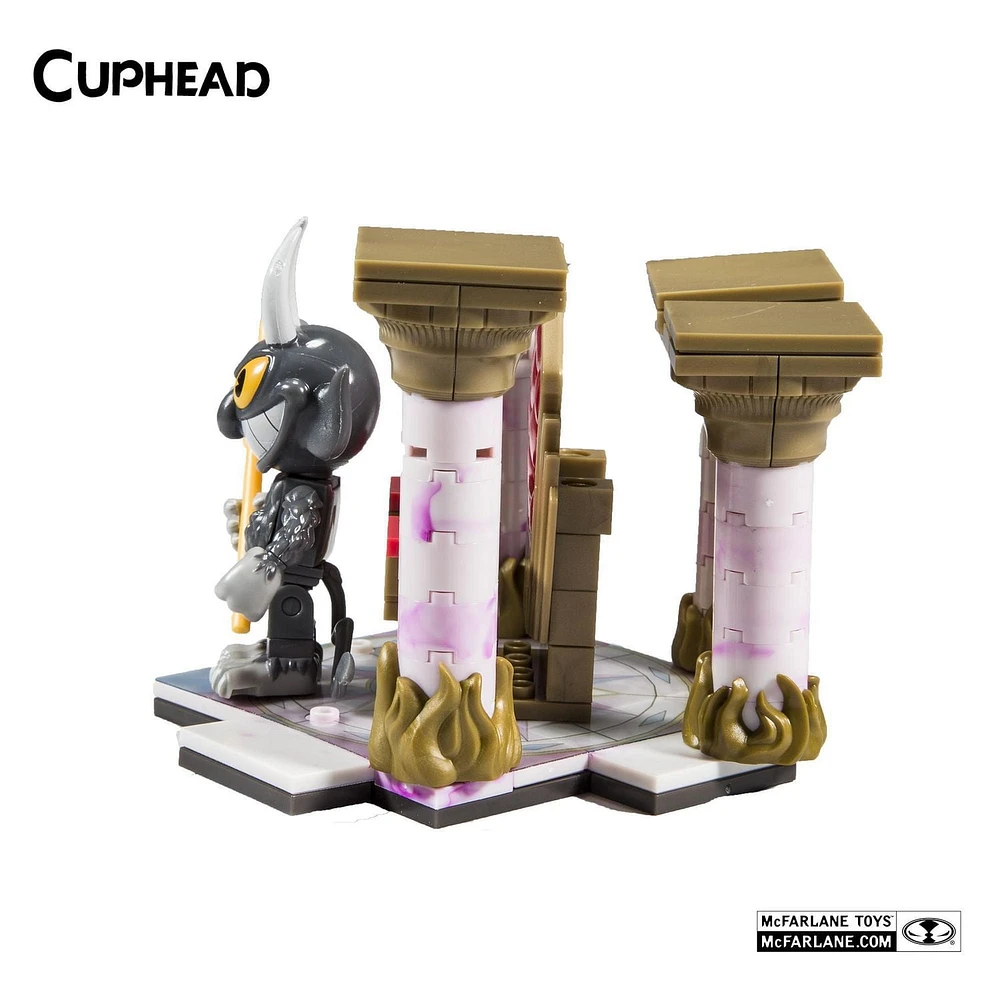 McFarlane Cuphead Le Throne du Diable Petit Ensemble de Construction