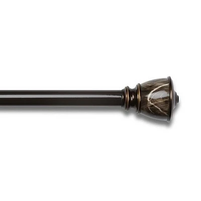 Tringle de 36 à 66 po d'1 po Marble Urn de hometrends en bronze