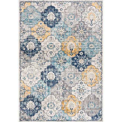 Rug Branch Savannah Collection Modern Floral Area Rug