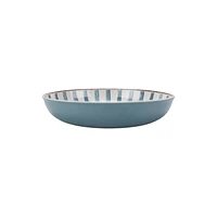 Ensemble de 4 bols à dîner en mélamine et bambou bleu de 8,5 pouces de Better Homes & Gardens