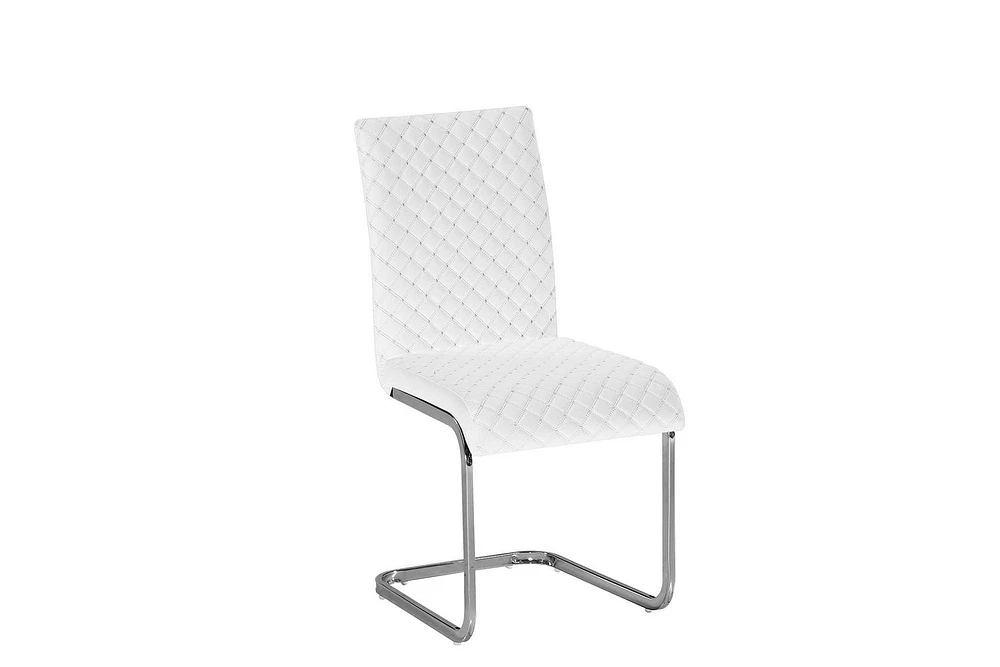 Canadian Macau White Dining Chair