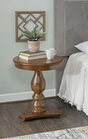 Table d'appoint Burnette, Noisette