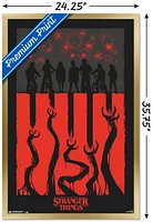 Netflix Stranger Things: Season 3 - 4Th Illustration Wall Poster, 22.375" x 34"