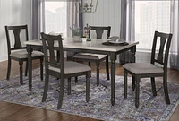 Weston Side Chair, Grey (Set of 2)