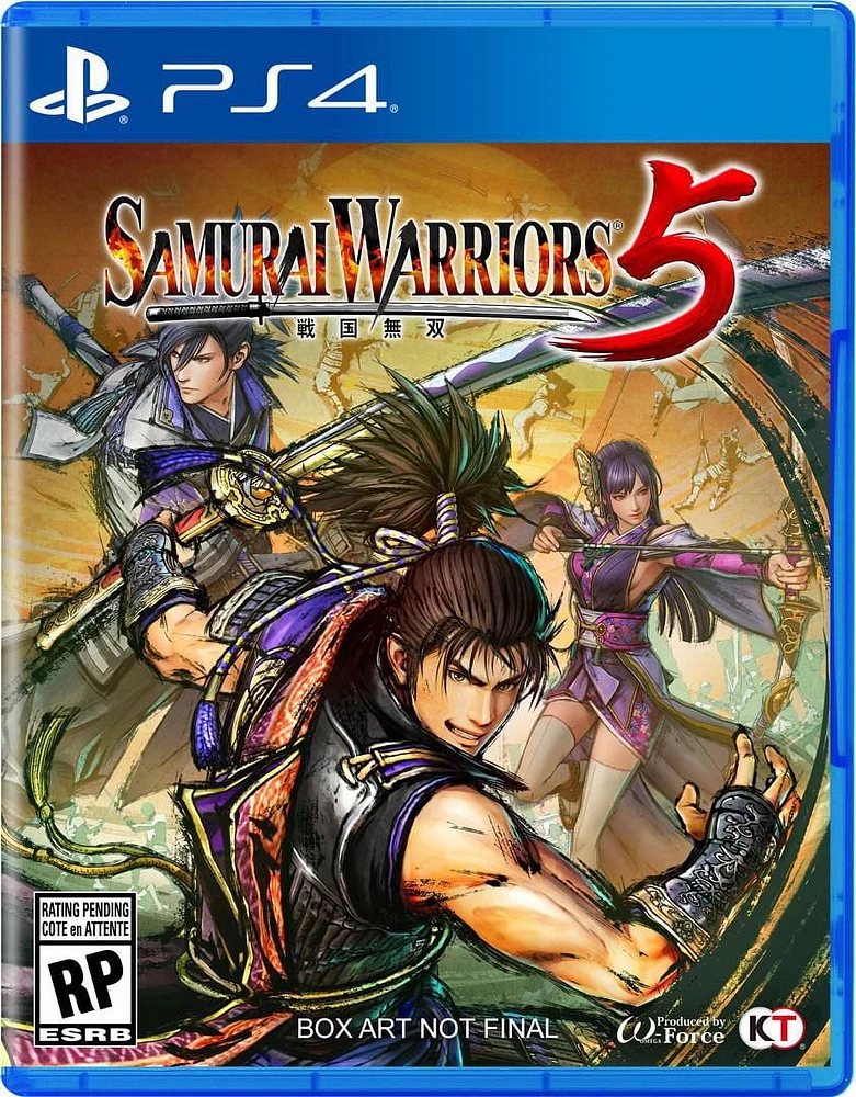 Samurai Warriors 5 (PS4), Playstation 4