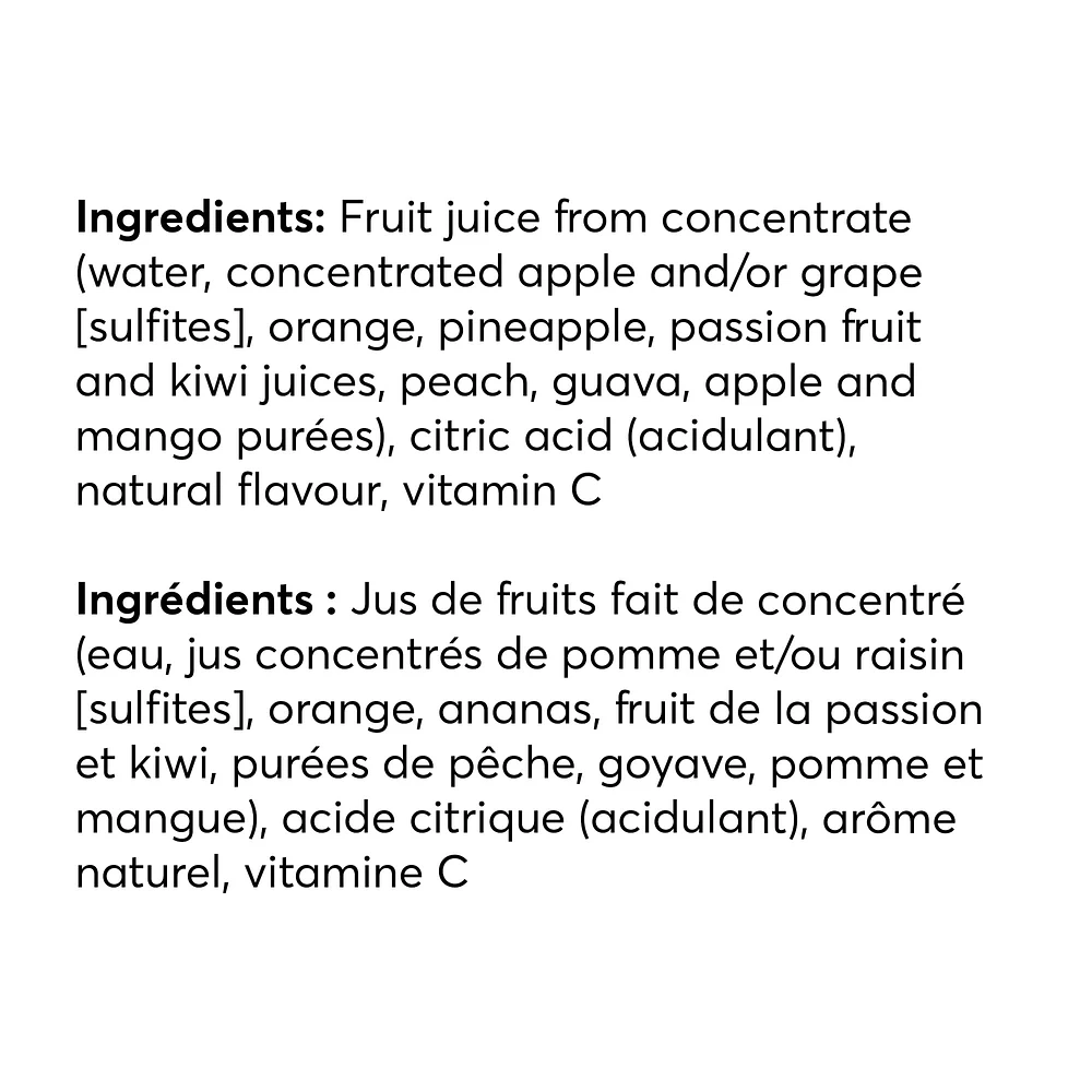 Tropical Passion Fruit Juice, 960 ML