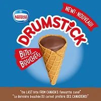 Bites, Decadent Milk Chocolatey Bite-sized Mini Wafer Cones, The Last Bite From Canada's Favourite Cone, 76 g