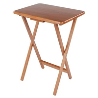 Winsome Ensemble de tables à collation Winsome Sophia 5 pièces, Teck