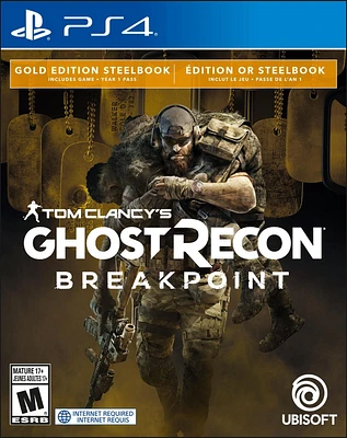 Tom Clancy's Ghost Recon Breakpoint Gold Steelbook Edition (PS4)