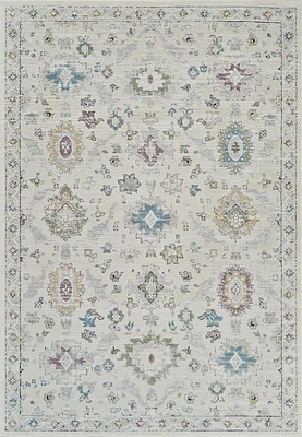 Tapis d'interieur classique Rug Branch Nomad, beige creme, boheme - Salon, chambre, salle a manger et cuisine