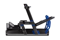 Cockpit de simulateur avec profilé d’aluminium Next Level Racing® F-GT Elite Formula et GT – Édition iRacing