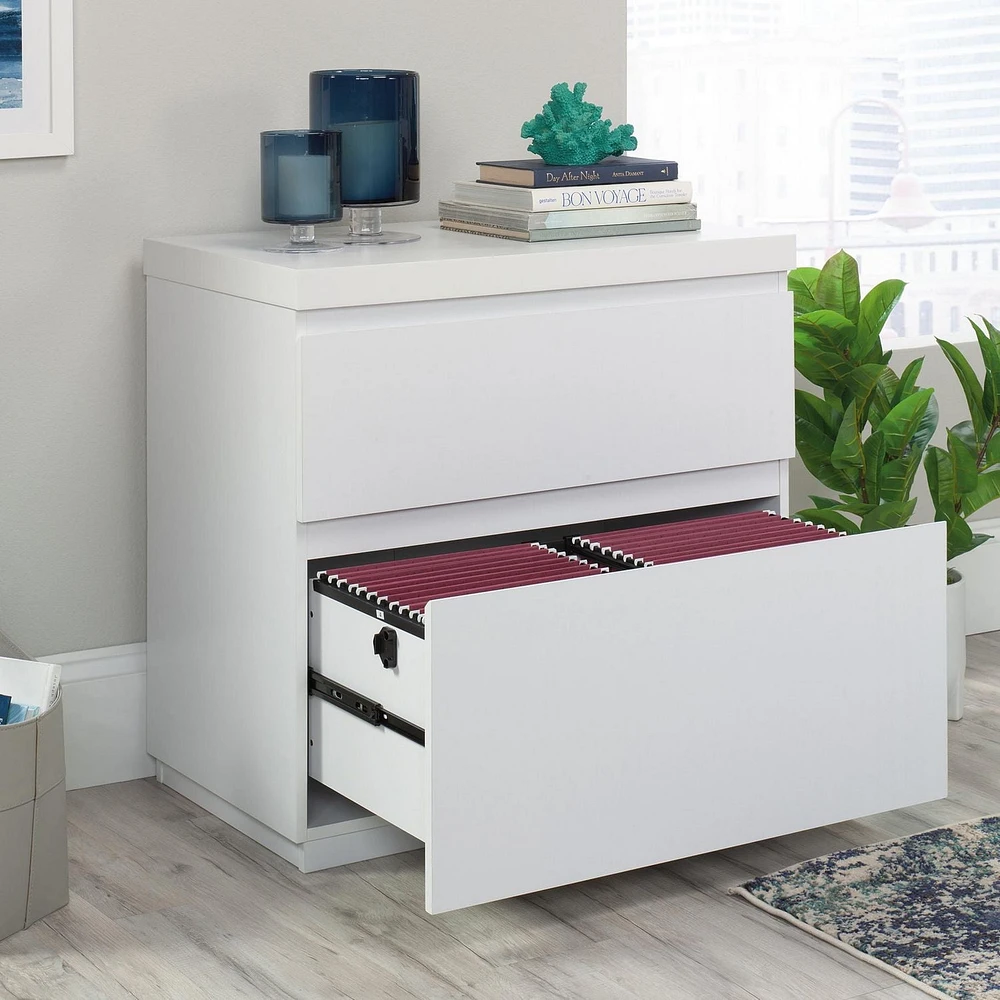 Sauder Northcott Lateral File, White, 433878