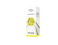 Balles De Golf Callaway Supersoft 21 Jaune Une Douzaine Balles De Golf