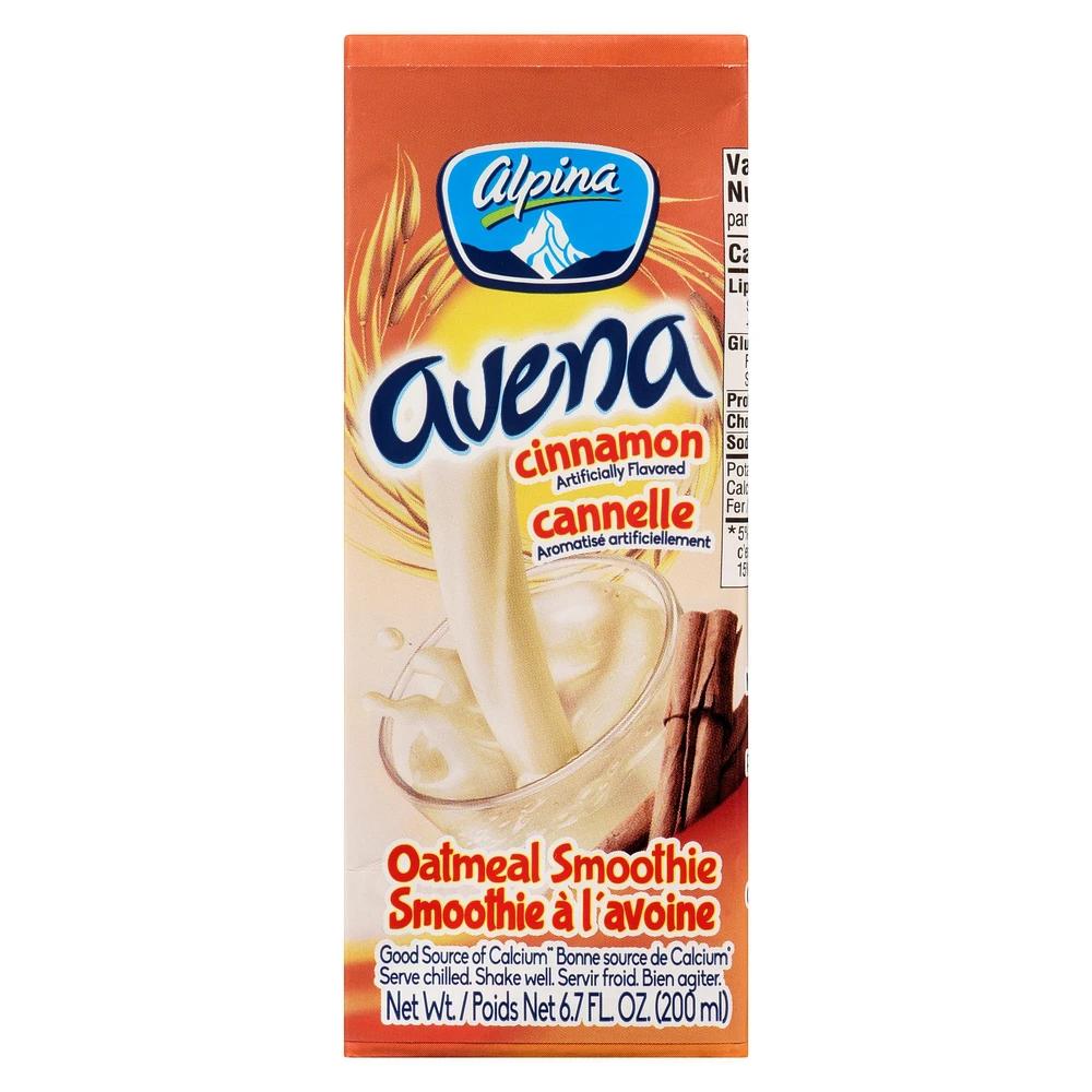 Alpina Oatmeal cinammon smoothie