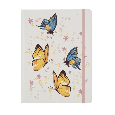 PG PAPILLON GRAND L 10 po x l 7,5 po, 96 feuilles, papier à pois